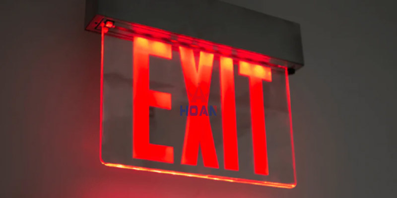 exit sign