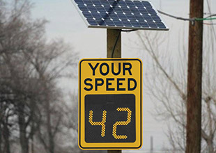 What are Solar Radar Speed Signs