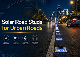 Solar Road Studs for Urban Roads