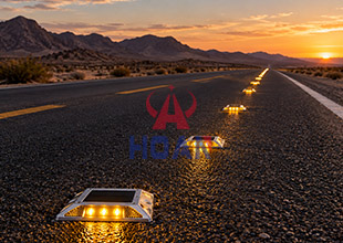 Can Solar Road Studs Withstand Desert Heat and Sandstorms